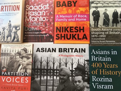 A range of books relating to Asian history and heritage