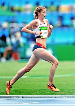 Beth Potter running